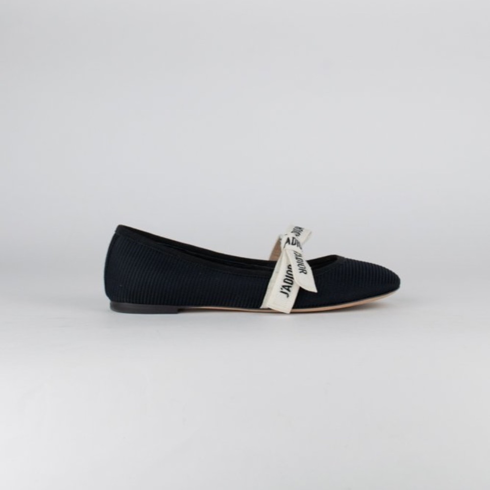 Christian Dior Fabric Miss J'Adior Ballet Flats